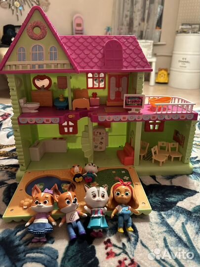 Кошечки собачки домик