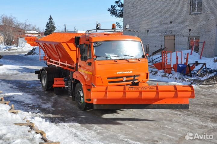 Комбинированная дорожная машина на шасси Камаз4325