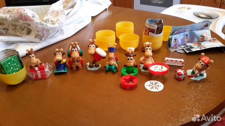 Киндер макси рождественские олени 2013-2014 ретро