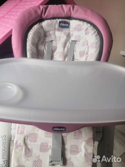 Стульчик для кормления chicco polly progress 5