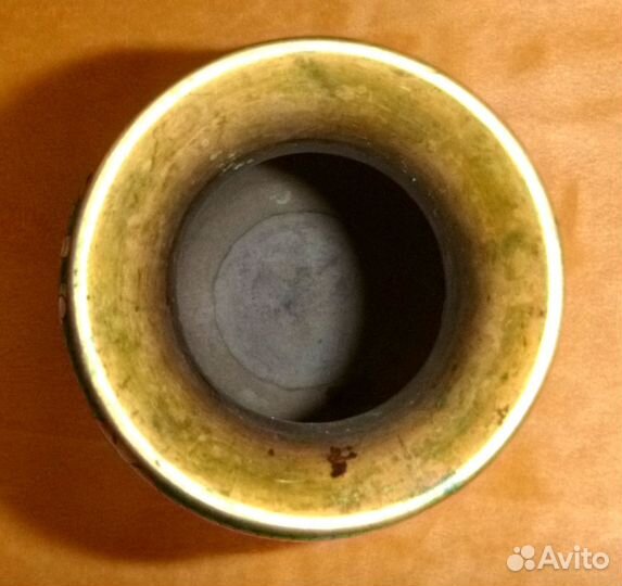 Ваза Клуазоне 20 см Китай 50-е Эмаль Оригинал