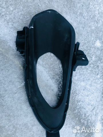 Рамка птф KIA ceed (2012-2015) одна лампа (левая)