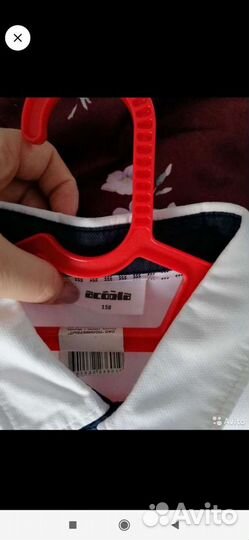 Рубашка белая рост 150