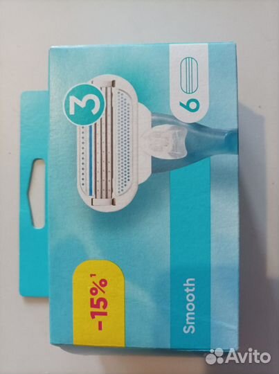 Кассеты для бритвы Venus Gillette шесть штук новые