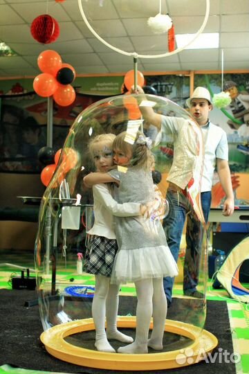 Шоу мыльных пузырей 