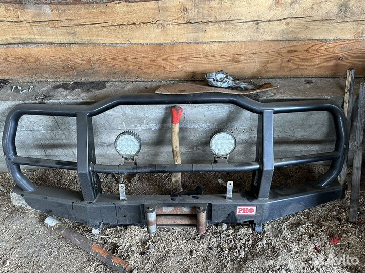 Силовой бампер УАЗ, колёса грязевые, лебёдка