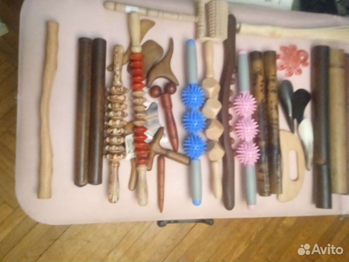 Палки из Бука, бамбука для Атицеллюлитноно массажа