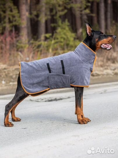 Полотенце халат для собак и кошек