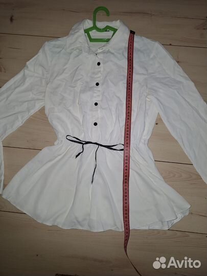 Блузка белая на девочку