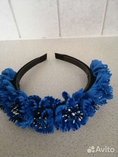 Ободок для волос ручной работы