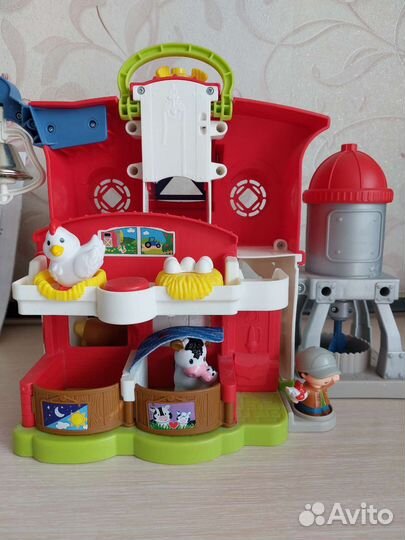 Музыкальная игровая ферма fisher price