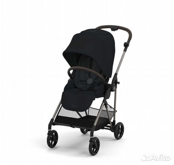 Прогулочная коляска Cybex Melio Moon black
