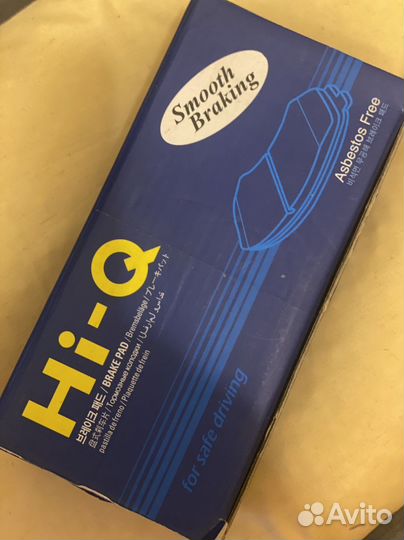 Toyota corolla передние колодки