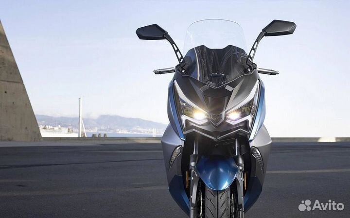 Максискутер ariic 318 синий