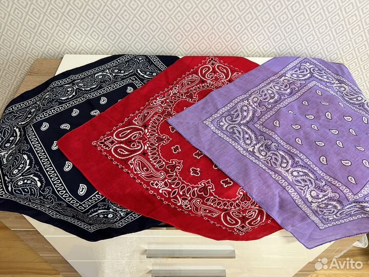 Банданы 3 шт пакетом