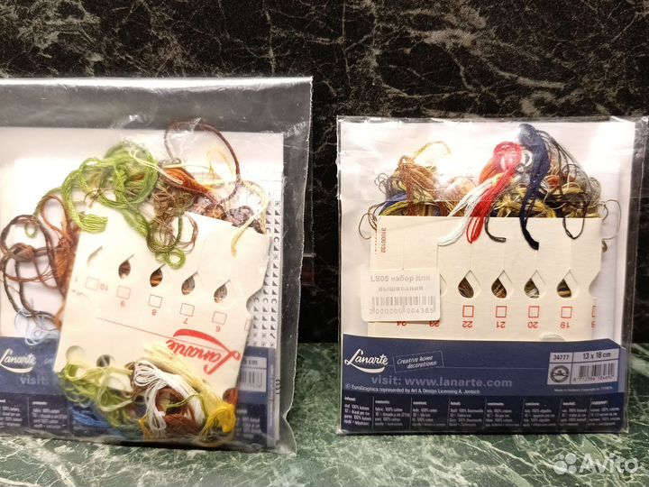 Остатки наборов для вышивания для Галины