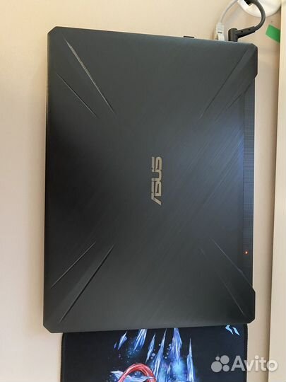 Игровой ноутбук asus TUF / Ryzen 7 3750H/GTX 1650
