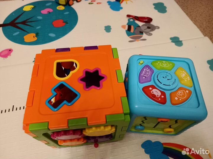 Развивающие кубики