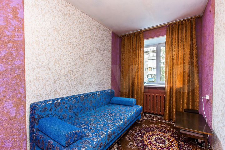 Комната 12,5 м² в 1-к., 2/4 эт.