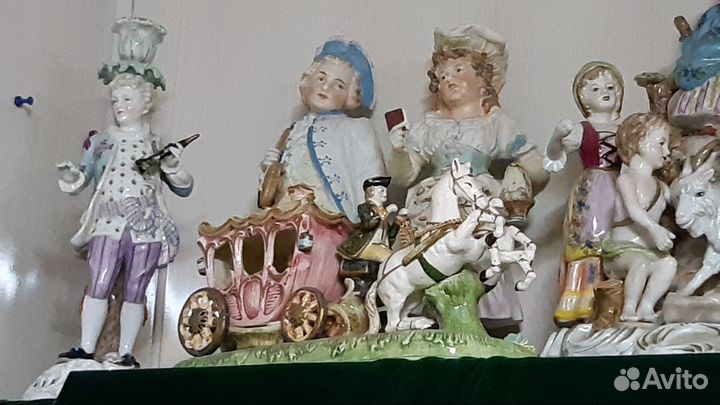 Фарфоровые статуэтки СССР, Европа, описание ниже