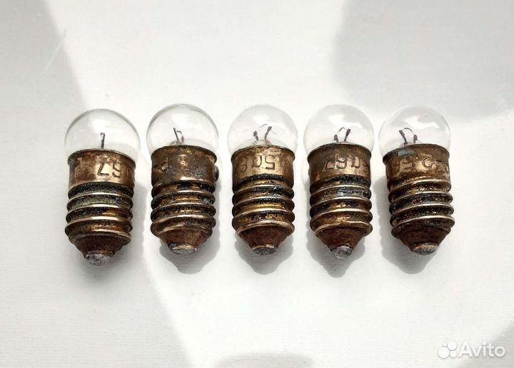 Лампа для фонаря, гирлянды на 2.5В 0.5А СССР