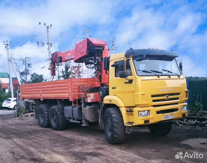 Водитель крана-манипулятора камаз (вездеход)