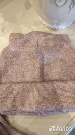 Комплект шапка и снуд для девочки