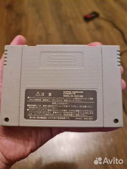 Картриджи Nintendo Super Famicom