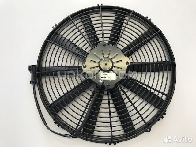 Вентилятор осевой 385мм 12V VA18-AP55/C-86S