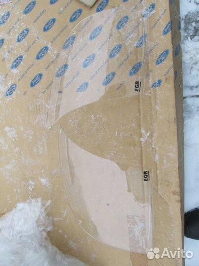 Защита фар прозрачная пластик Fusion 2002-2014