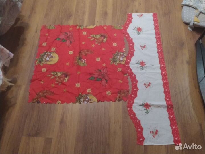 Лабрикен и скатерть, салфетка Новый год