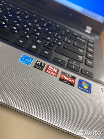 Samsung 15.6 amd a10-4600m 4 ядра 6gb