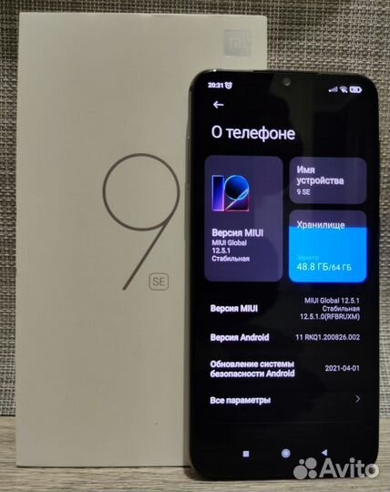 Xiaomi Mi 9 SE, 6/64 ГБ