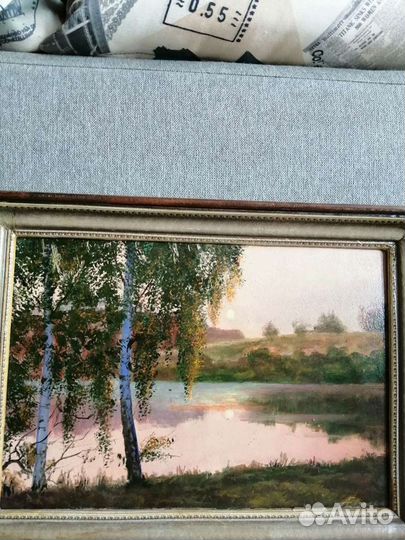 Картина маслом пейзаж