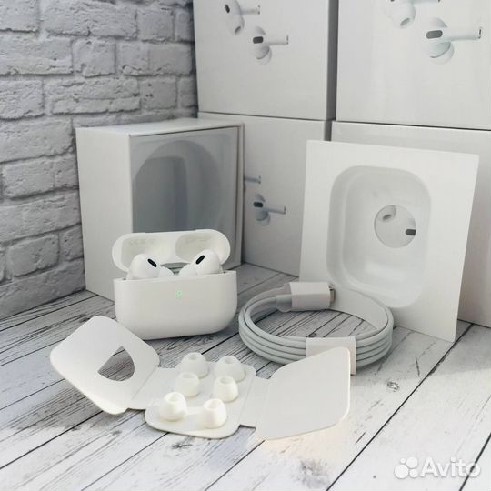 AirPods Pro 2 запечатанные пломбой + гарантия