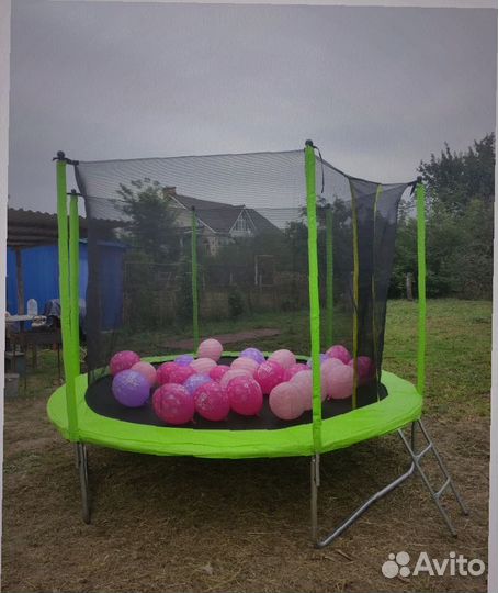 Батут 12 футов для всей семьи