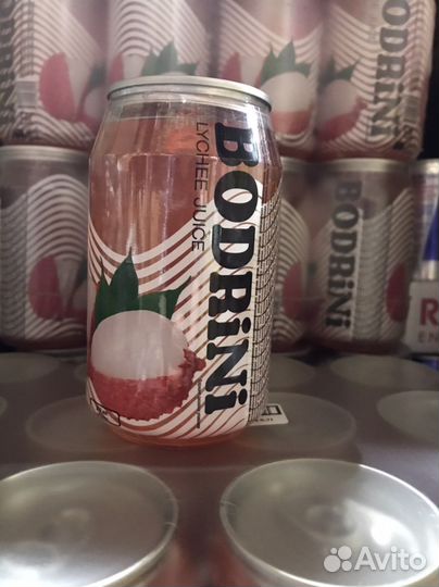 Напиток bodrini со вкусом Личи 0,33л