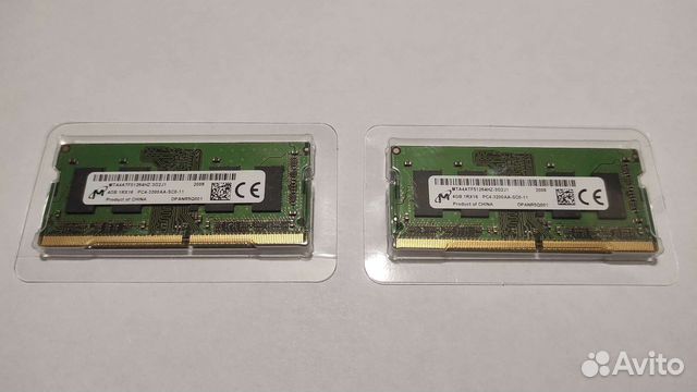 Оперативная память 4GB Micron (для ноутбуков)