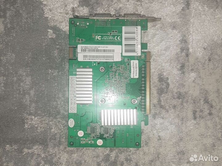 Видеокарта 8600GT 512MB DD3 palit (PCI-E)
