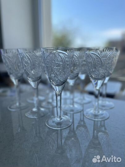 Хрустальные фужеры