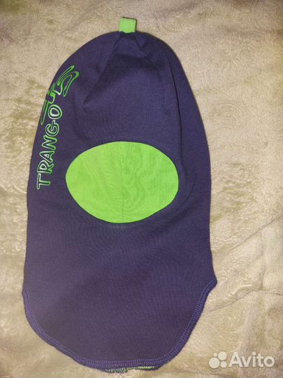 Шапка шлем для мальчика