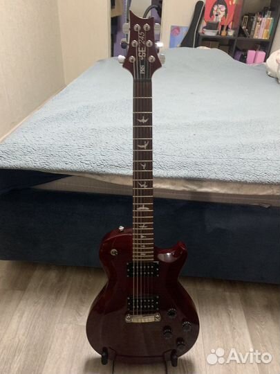 Гитара PRS SE 245 Scarlet red