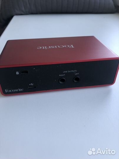 Звуковая карта focusrite scarlett solo 3rd gen