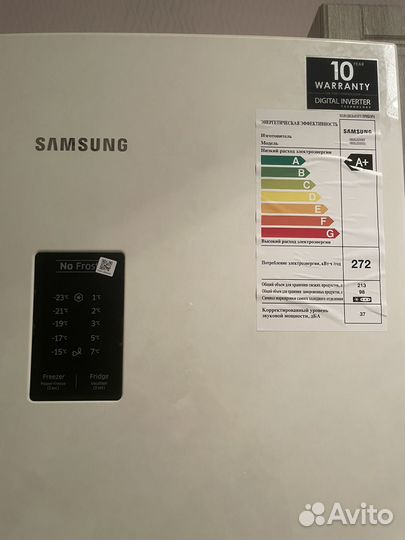 Холодильник samsung no frost