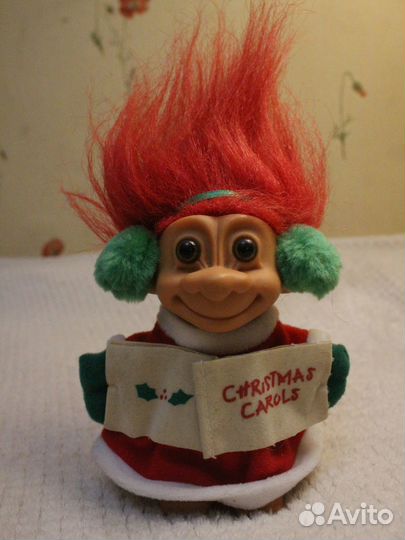 Игрушка тролль винтаж