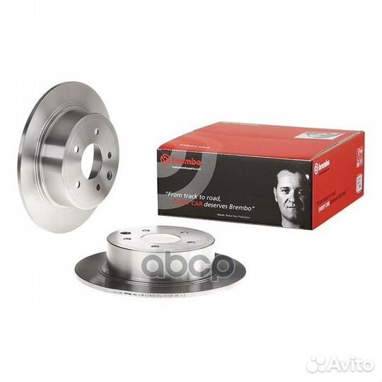 Диск тормозной Standard зад 08A71510 Brembo