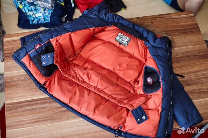 Куртка зимняя для мальчика 110