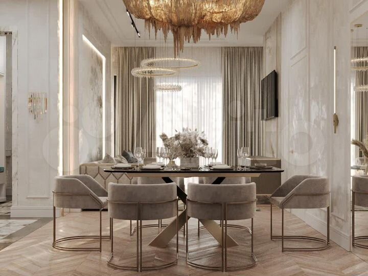 4-к. квартира, 142,6 м², 2/6 эт.