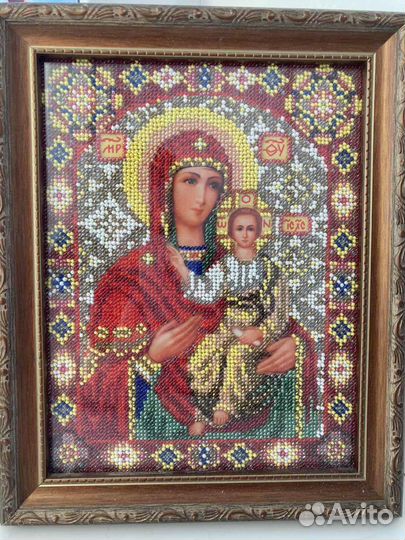 Иконы вышитые бисером