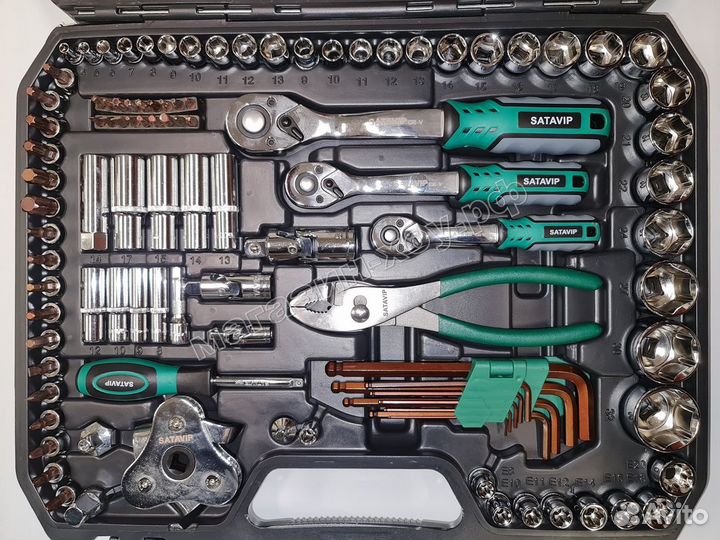 Набор инструментов SATA 128 элементов